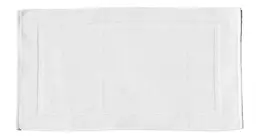 Tub Mat. 86% Cotton, 14% Polyester. White. 7.0 Lbs. 20" x 30". $24.75/Dozen. 5 Dozen/Case. First Quality.